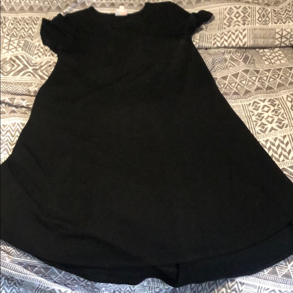 LuLaRoe Black Carly High Low Dress